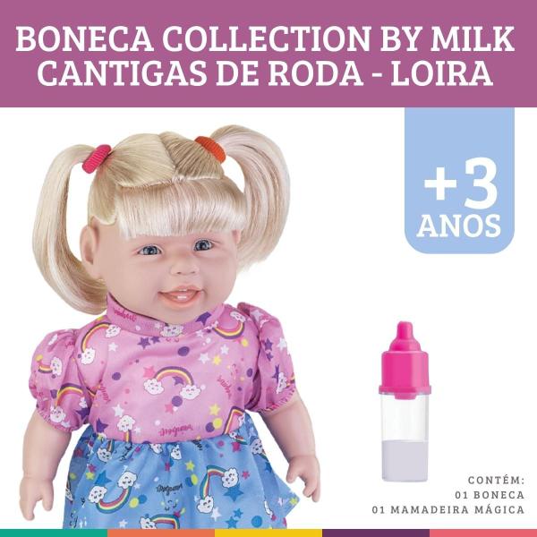 Imagem de Boneca Collection By Milk Cantigas de Roda Bebezinha Loira