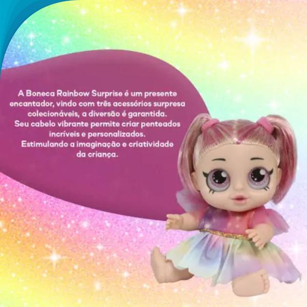 Boneca Colorida Surpresa Para Criança Ideal Para Presente Dia Das Crianças - Atena Imagem de Boneca Colorida Surpresa Para Criança Ideal Para Presente Dia Das Crianças