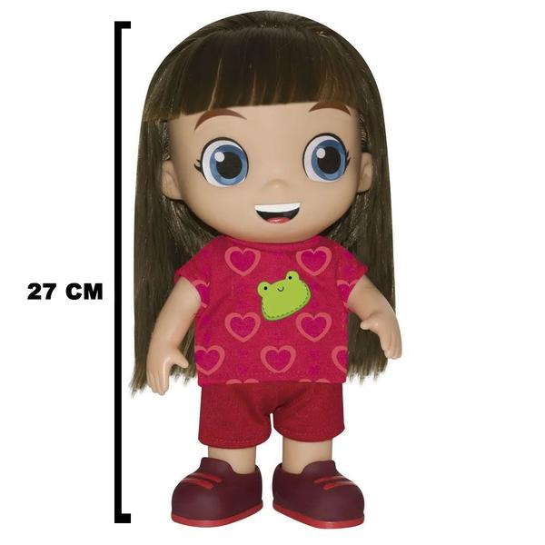Boneca com Frases - 27 Cm - Giovanna Neto - Novabrink - ROSITA Imagem de Boneca com Frases - 27 Cm - Giovanna Neto - Novabrink