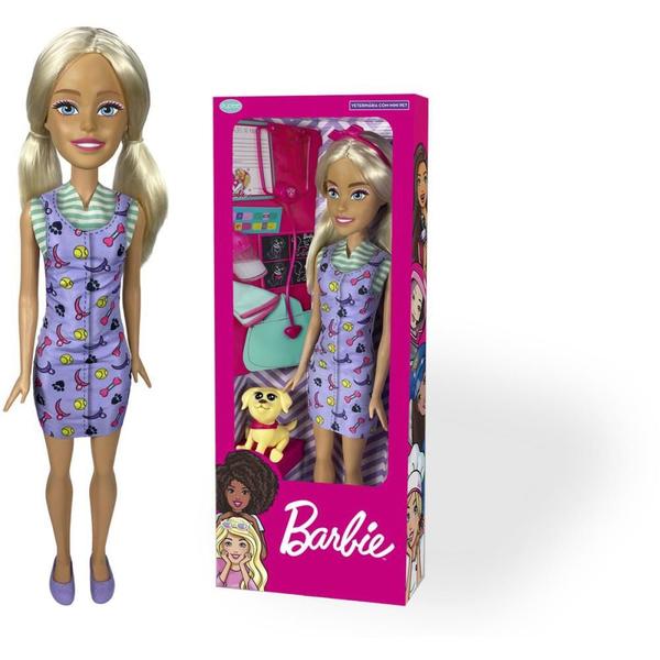 Imagem de Boneca com Mecanismo Barbie Veterinaria 12 Frases