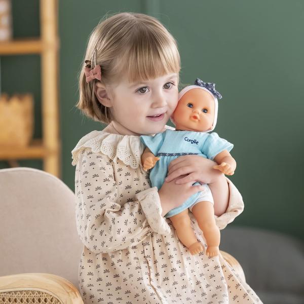 Imagem de Boneca Corolle Bébé Calin Maud de 12 polegadas com olhos adormecidos