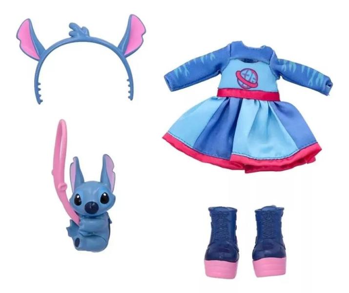 Imagem de Boneca Cry Babies BFF Disney c/ Acessórios Stitch -Multikids