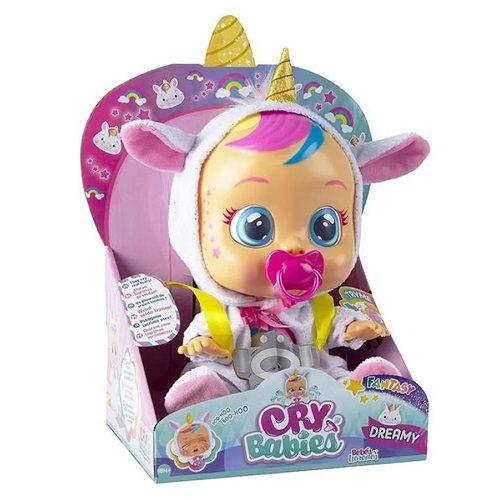 Imagem de Boneca Cry Babies Dreamy Unicórnio Com Som - Multikids