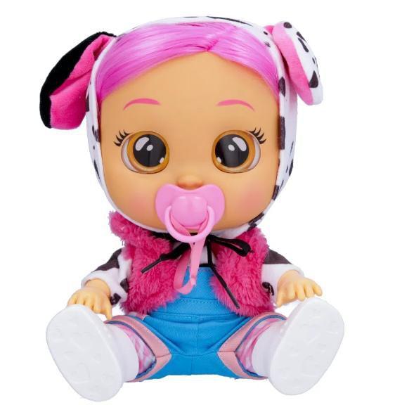 Imagem de Boneca Cry babies Dressy Dotty Dálmata com Cabelo Multikids