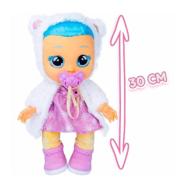 Imagem de Boneca Cry Babies Dressy Kristal Amando Cuidando - Multikids