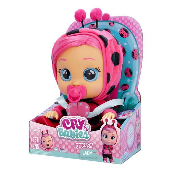 Imagem de Boneca Cry Babies Dressy Lady com Cabelo Multikids