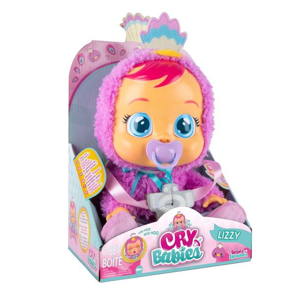 Imagem de Boneca Cry Babies Lizzy Chora Lágrimas De Verdade Multikids