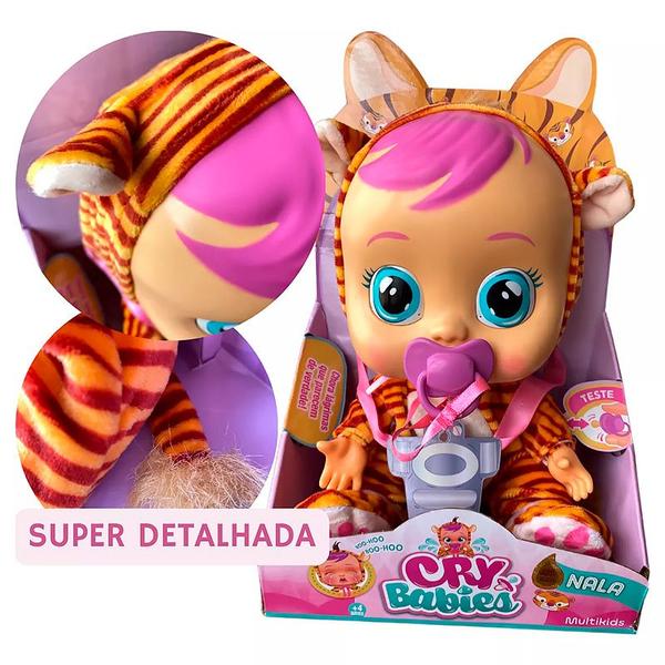 Imagem de Boneca Cry Babies Nala BR2119 - Multikids