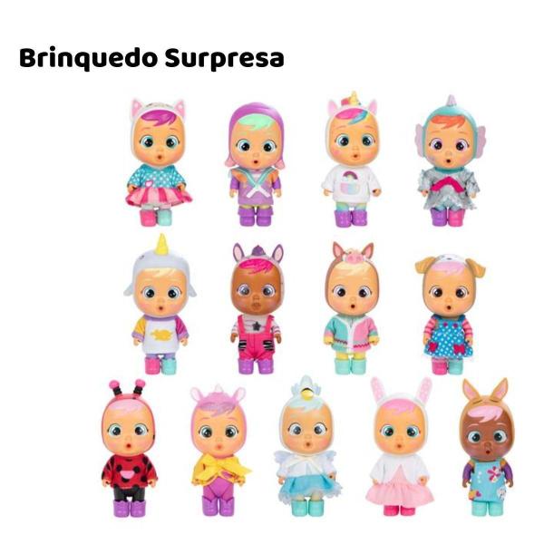 Imagem de Boneca Crybabies Dress Me Up Surpresa Multikids 8 Acessorios