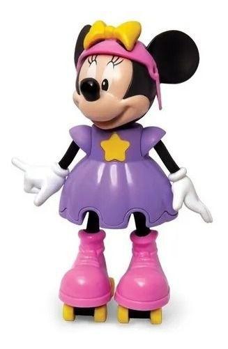 Imagem de Boneca Da Minnie Patinadora Fala Frases - Elka