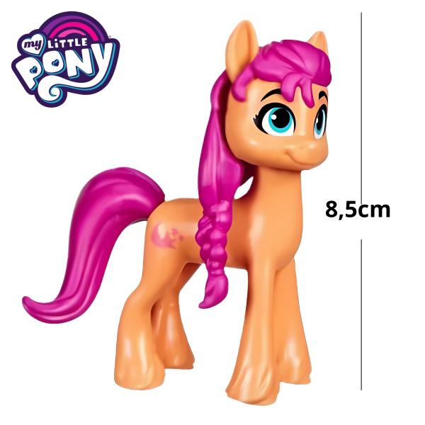 Imagem de Boneca da My Little Pony Laranja com Cabelo Rosa - F26115 Hasbro