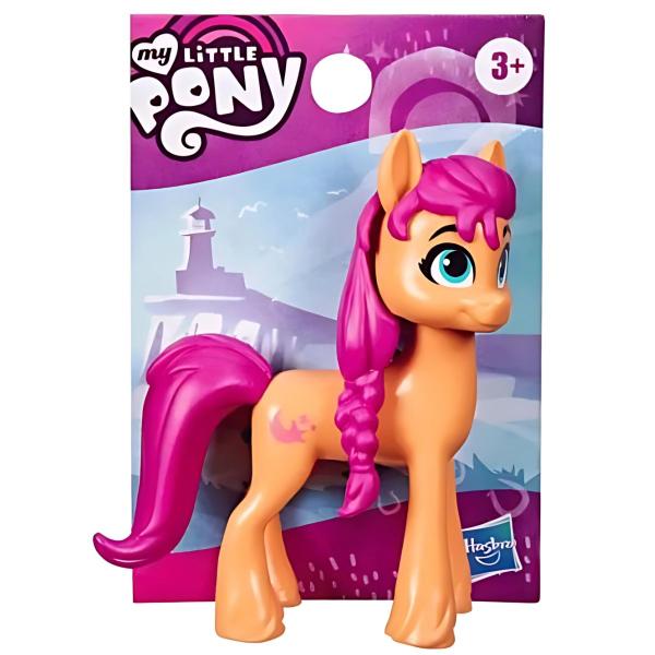 Imagem de Boneca da My Little Pony Laranja com Cabelo Rosa - F26115 Hasbro