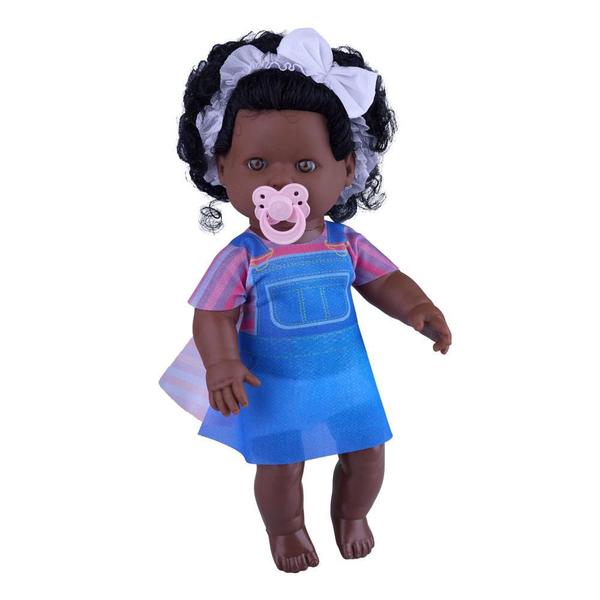 Imagem de Boneca Danadinha Negra Milk Brinquedos 768