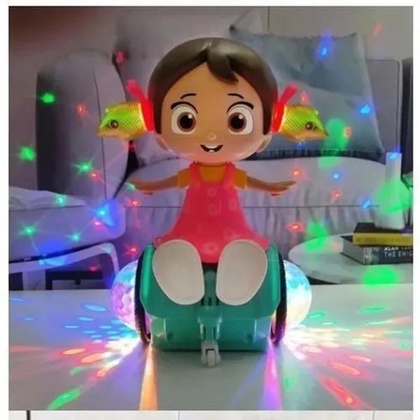 Imagem de Boneca Dance Girl Brinquedo Musical Com Luzes Coloridas Modelo Novo