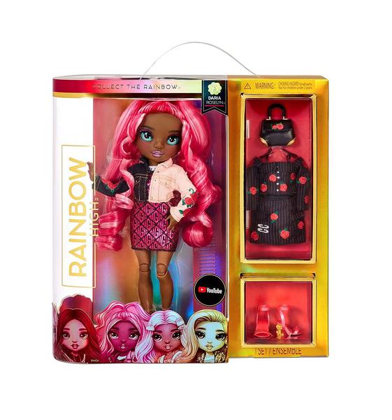 Imagem de Boneca Daria Roselyn Rainbow High Fashion Core 575733 - MGA