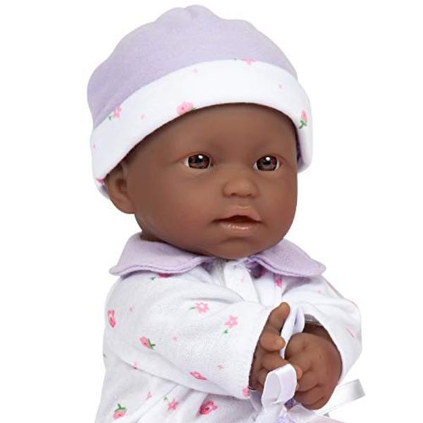 Imagem de Boneca de bebê JC Toys La Baby Boutique afro-americana 28cm