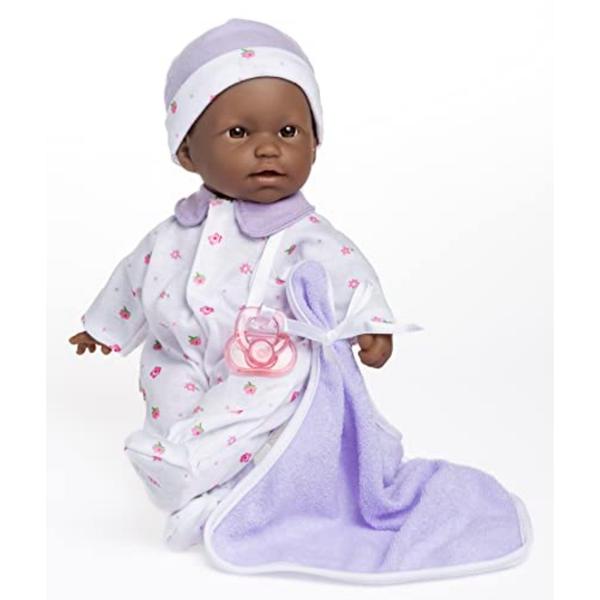 Imagem de Boneca de bebê JC Toys La Baby Boutique afro-americana 28cm