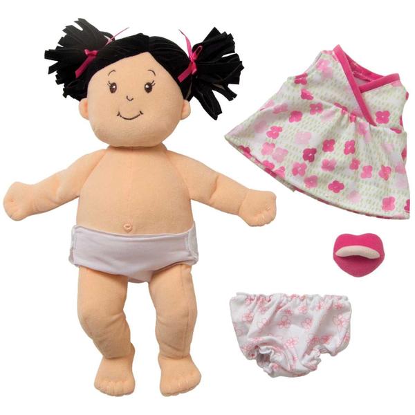 Imagem de Boneca de bebê Manhattan Toy Baby Stella Black Hair 38cm