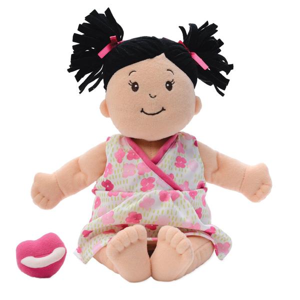 Imagem de Boneca de bebê Manhattan Toy Baby Stella Black Hair 38cm