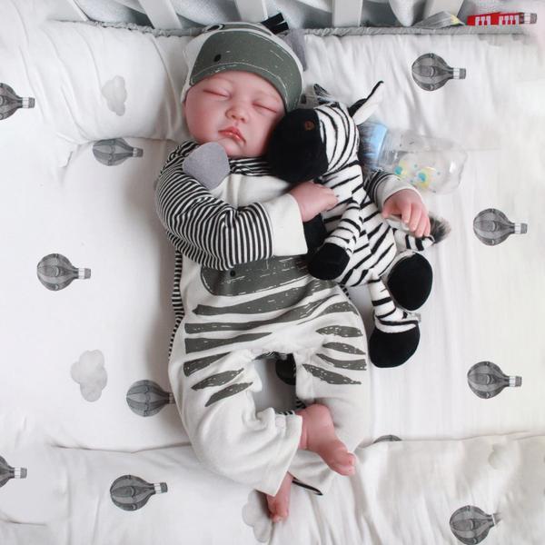 Boneca de bebê Sleeping Reborn CHAREX 22 Imagem de Boneca de bebê Sleeping Reborn CHAREX 22