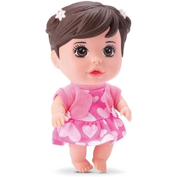 Imagem de Boneca de brinquedo em vinil bebê bee hugs menina roupinha