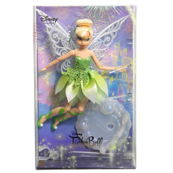 Imagem de Boneca de colecionador Mattel Disney Tinker Bell com asas Peter Pan