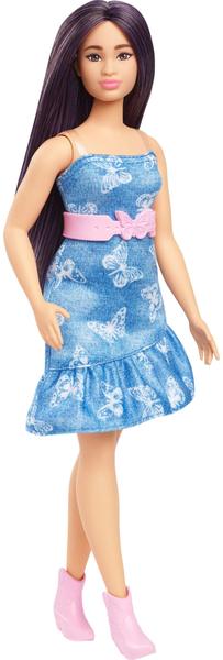 Imagem de Boneca de moda Barbie Fashionistas 231 com cabelo roxo