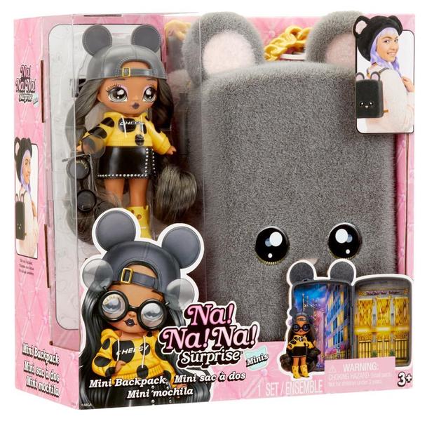 Imagem de Boneca de moda Na! Não! Não! Mouse Surprise Marisa com Mini Mochila