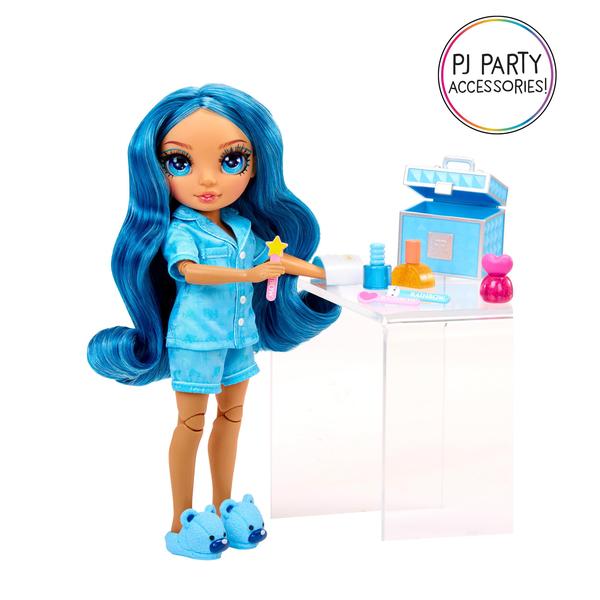 Imagem de Boneca de moda Rainbow High Jr High PJ Party Skyler Blue 9