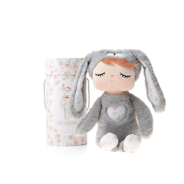 Boneca de pano metoo angela ana coelha cinza plush 33cm r.3618 bup baby Imagem de Boneca de pano metoo angela ana coelha cinza plush 33cm r.3618 bup baby