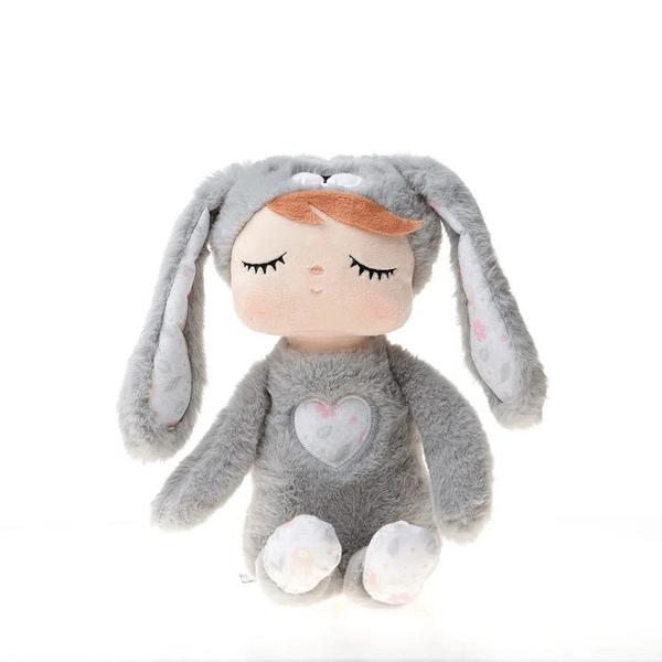 Boneca de pano metoo angela ana coelha cinza plush 33cm r.3618 bup baby Imagem de Boneca de pano metoo angela ana coelha cinza plush 33cm r.3618 bup baby