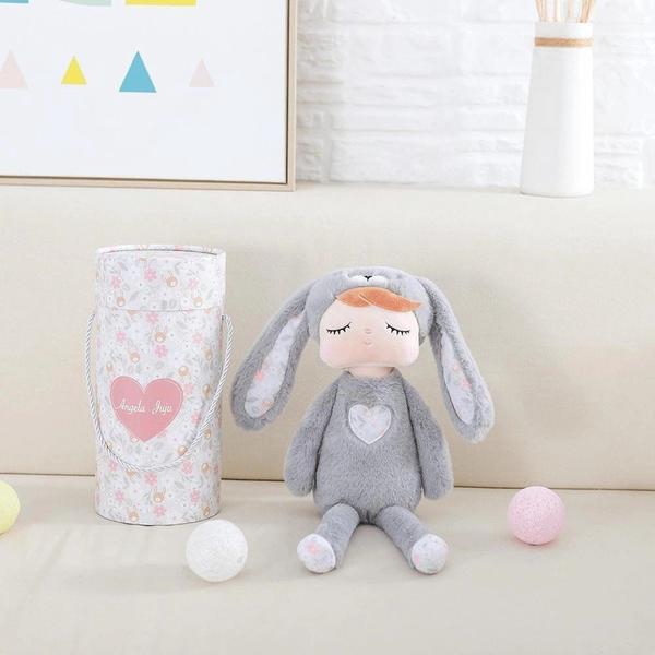 Boneca de pano metoo angela ana coelha cinza plush 33cm r.3618 bup baby Imagem de Boneca de pano metoo angela ana coelha cinza plush 33cm r.3618 bup baby