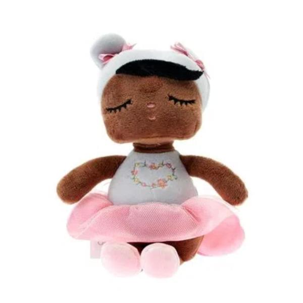 Imagem de Boneca De Pano Negra Mini Metoo Angela Princesa 20 cm