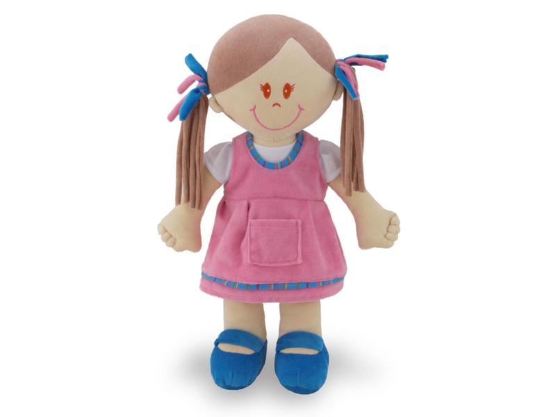 Imagem de Boneca de Pelúcia Alice 44cm Anti-alérgica Infantil