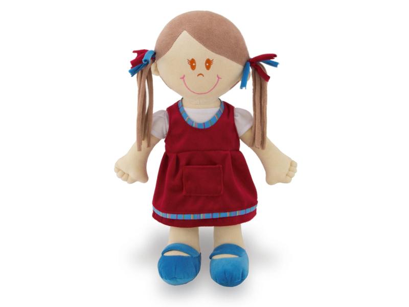 Imagem de Boneca de Pelúcia Alice 44cm Anti-alérgica Infantil