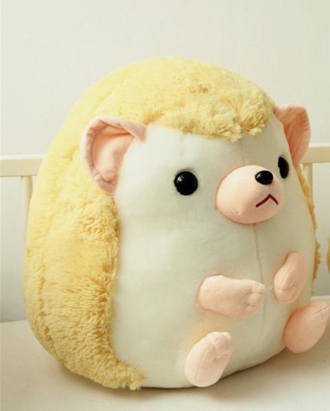 Boneca de pelúcia Hedgehog Wokex, brinquedo de pelúcia de algodão macio de 35 cm Imagem de Boneca de pelúcia Hedgehog Wokex, brinquedo de pelúcia de algodão macio de 35 cm