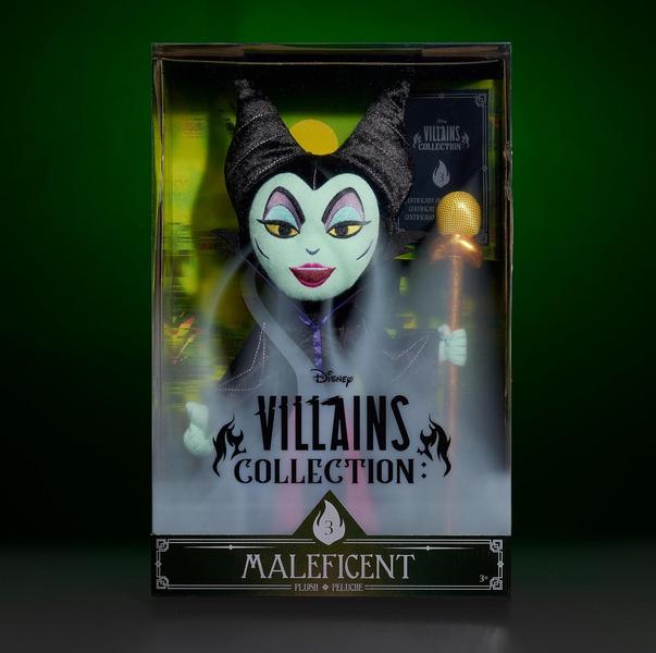 Imagem de Boneca de pelúcia Just Play Disney Villains Maleficent 33cm