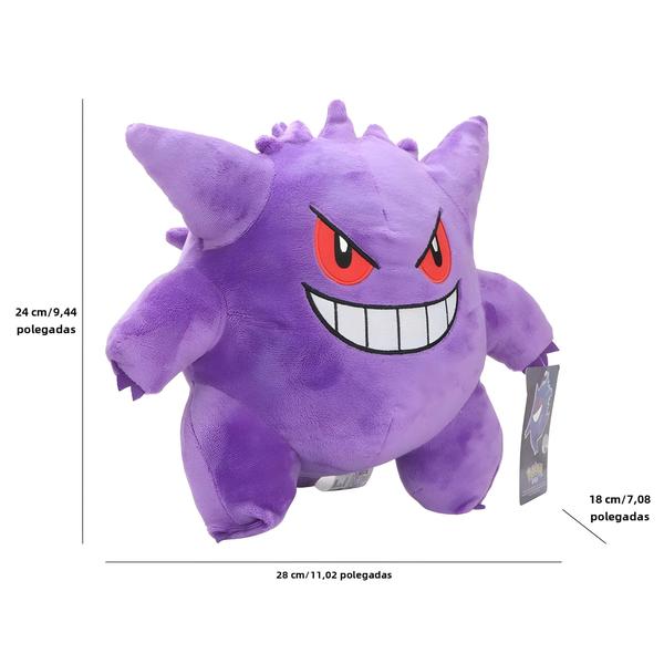 Imagem de Boneca de Pelúcia Kawaii Gengar e Piplup - Brinquedo Macio e Encantador