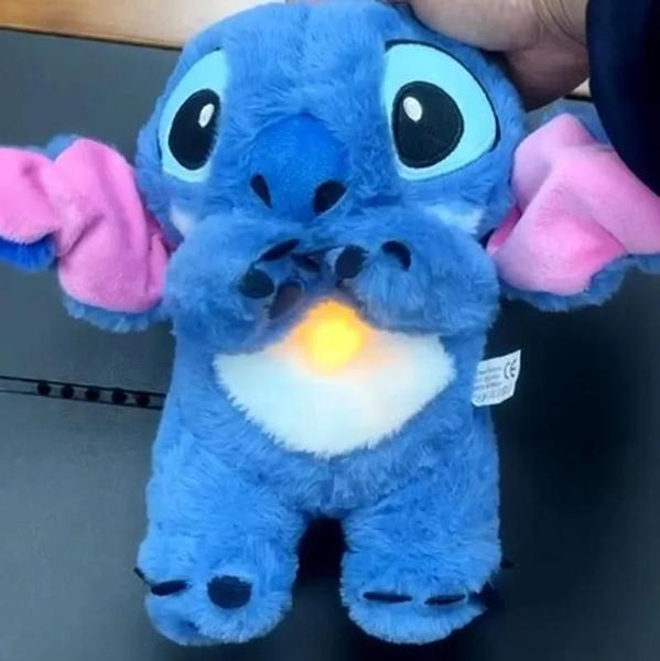 Imagem de Boneca de Pelúcia Kawaii Lilo & Stitch - Com Música e Luz