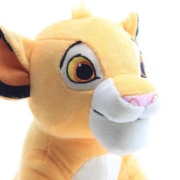 Imagem de Boneca de Pelúcia Simba e Filho Rei Leão (30cm) - Brinquedo Macio para Crianças