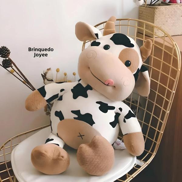 Imagem de Boneca de Pelúcia Vaca - Brinquedo de Pelúcia para Crianças