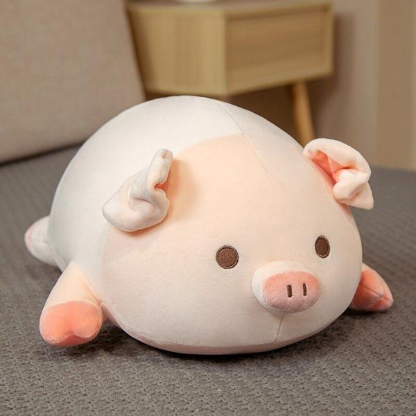 Imagem de Boneca de pelúcia Wokex Squishy Pig de 40 cm para bebê