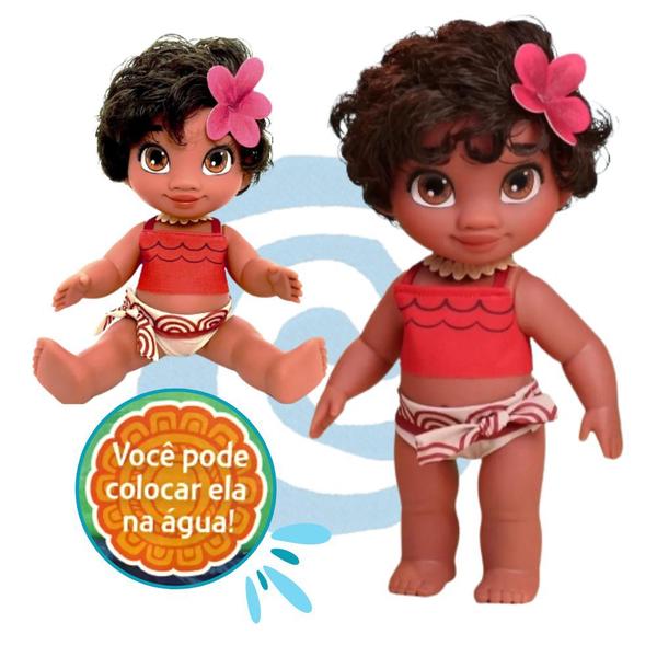 Boneca de Silicone Moana Divertida com Cheirinho Delicioso - Cotiplás Imagem de Boneca de Silicone Moana Divertida com Cheirinho Delicioso