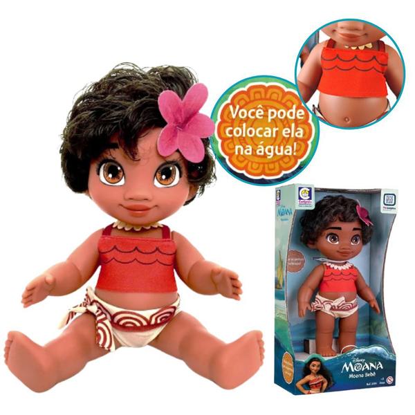 Boneca de Silicone Moana Divertida com Cheirinho Delicioso - Cotiplás Imagem de Boneca de Silicone Moana Divertida com Cheirinho Delicioso