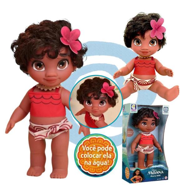 Boneca de Silicone Moana Divertida com Cheirinho Delicioso - Cotiplás Imagem de Boneca de Silicone Moana Divertida com Cheirinho Delicioso