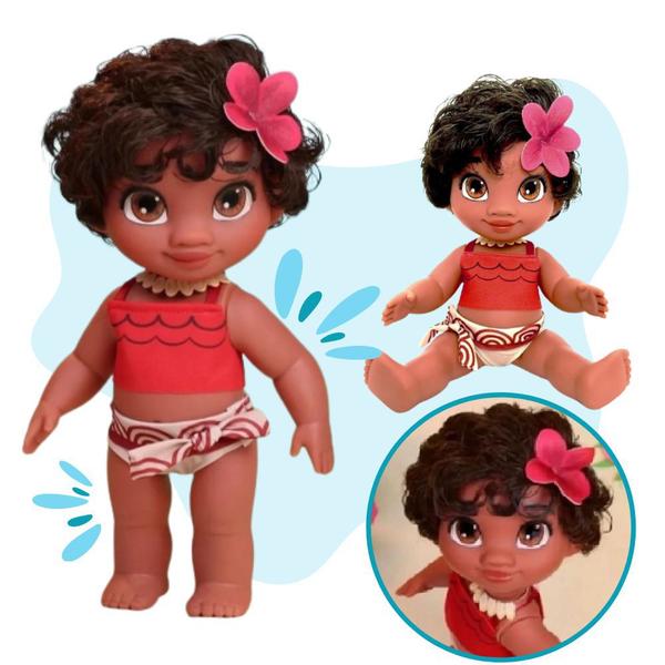 Boneca de Silicone Moana Divertida com Cheirinho Delicioso - Cotiplás Imagem de Boneca de Silicone Moana Divertida com Cheirinho Delicioso
