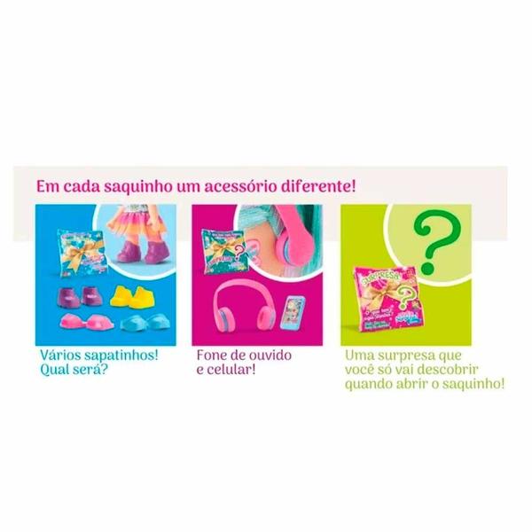 Imagem de Boneca de Vinil - Diver Surprise Aniversário - Loira - Divertoys