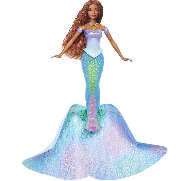 Imagem de Boneca Disney A Pequena Sereia Ariel Transformação Mattel