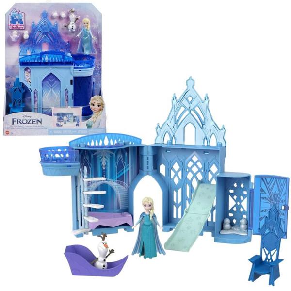 Imagem de Boneca Disney Frozen Play Set Palácio Castelo De Gelo Mattel