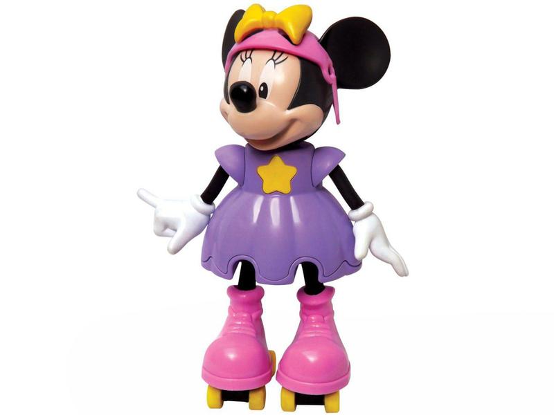 Imagem de Boneca Disney Minnie Patinadora - Elka